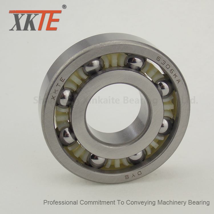 Nylon Materialburk Bearing For Mining Conveyor Idler