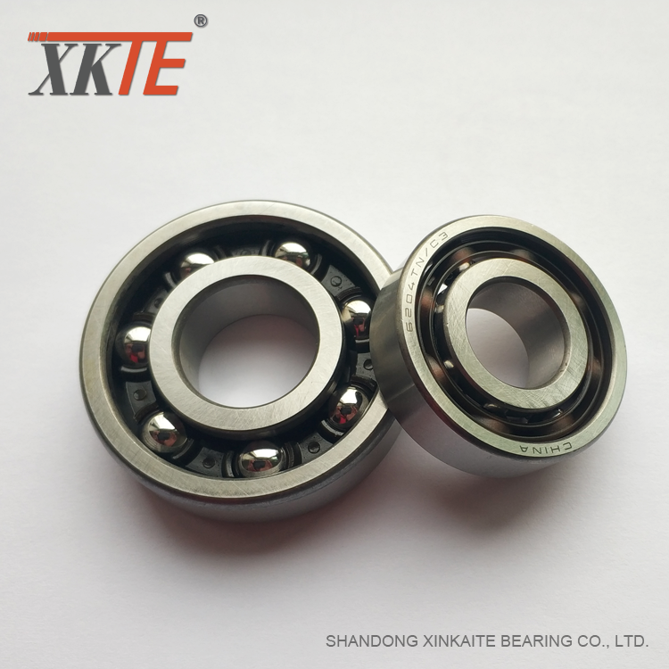 PA66 GF30 Cage Bearing For Mining Conveyor Idler Roller