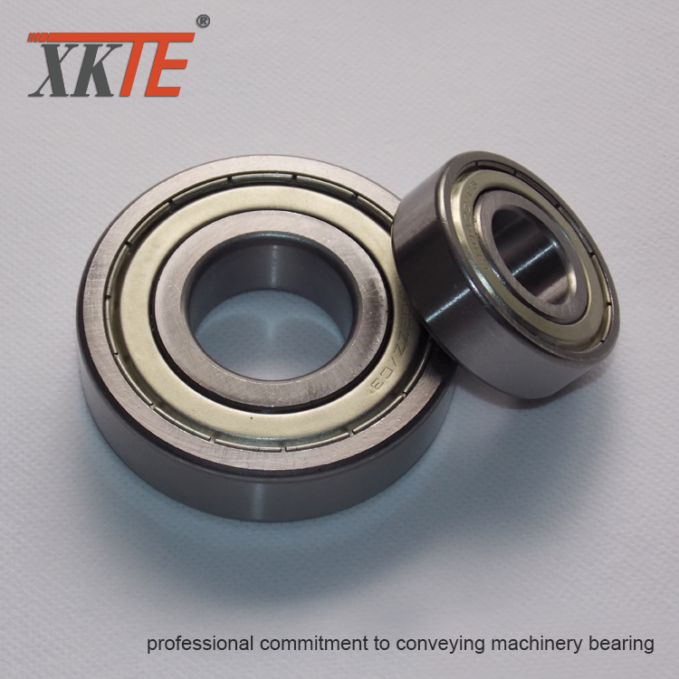 Transportör Idler Parts Iron Shielded Bearing 6204 ZZ